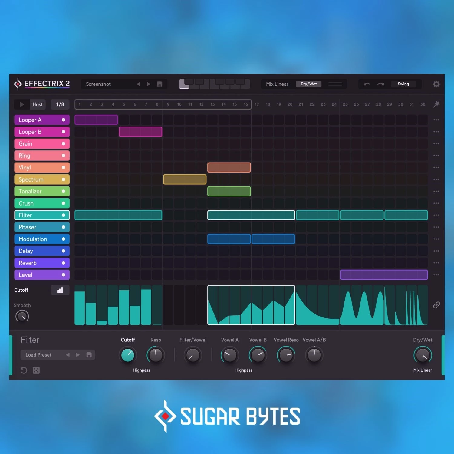 پلاگین Sugar Bytes Effectrix 2