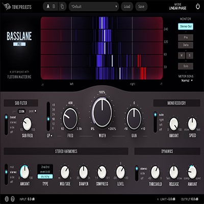 پلاگین پردازشگر بیس Tone Projects Basslane Pro