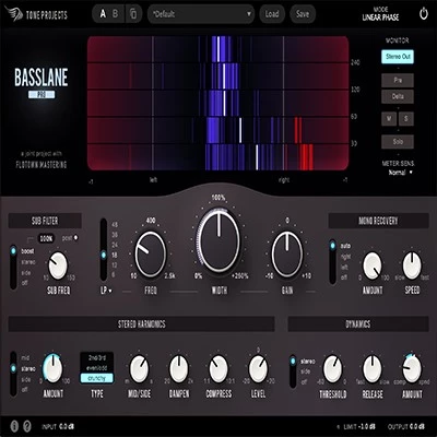 پلاگین پردازشگر بیس Tone Projects Basslane Pro
