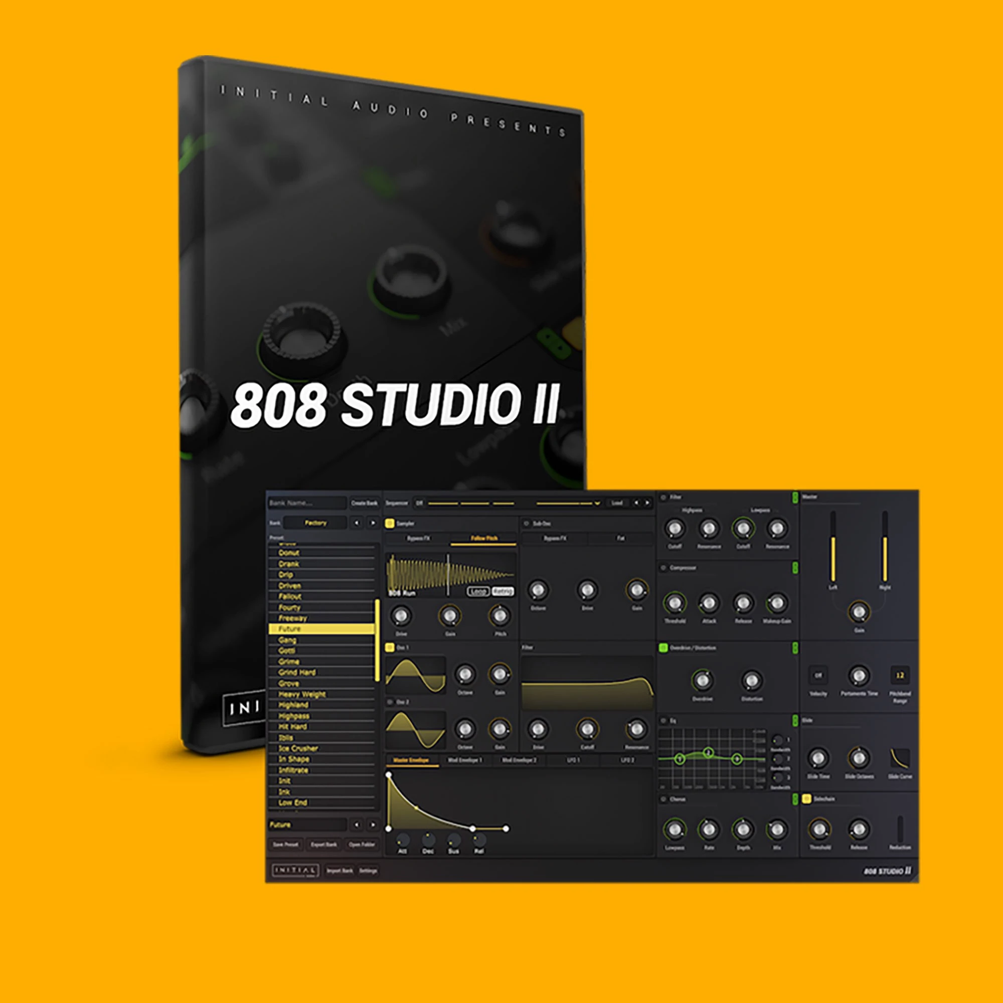 وی اس تی بیس Initial Audio 808 Studio II