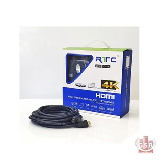 کابل نیم متری HDMI برند RTC ورژن 2.0 رزولوشن 4K