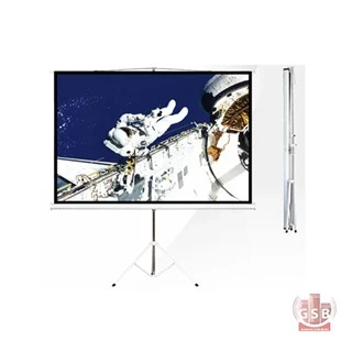 پرده نمایش پایه دار پروژکتور اسکوپ Scope 150*150