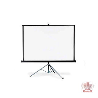پرده نمایش پایه دار پروژکتور اسکوپ Scope 150*150