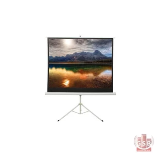 پرده نمایش پایه دار پروژکتور اسکوپ Scope 150*150