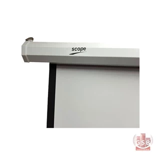 پرده نمایش برقی پروژکتور اسکوپ Scope 200*200