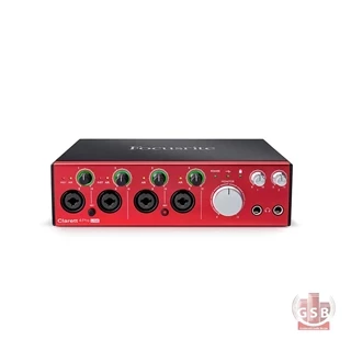 کارت صدا فکوسرایت Focusrite Clarett 4Pre TB