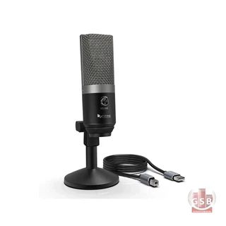 میکروفن یو اس بی کار کرده + بوم آرم فای فاین Fifine K670b+ Boom Arm
