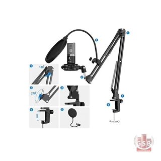 میکروفن یو اس بی فای فاین Fifine T670