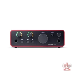 کارت صدا فکوسرایت Focusrite Scarlett Solo 4th Gen