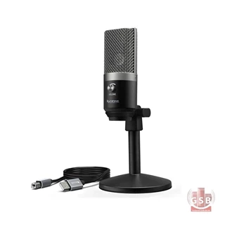 میکروفن یو اس بی کار کرده + بوم آرم فای فاین Fifine K670b+ Boom Arm