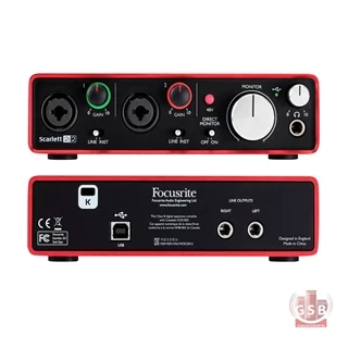 کارت صدا فکوسرایت Focusrite Scarlett Solo G2