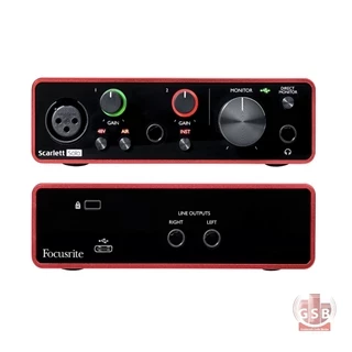 کارت صدا فکوسرایت Focusrite Scarlett Solo G3