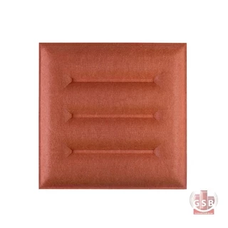 عایق نمدی وول پنل مدل مربع سه خط 60×60