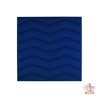 عایق نمدی وول پنل مدل موجی 60×60