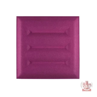 عایق نمدی وول پنل مدل مربع سه خط 60×60