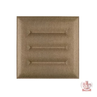 عایق نمدی وول پنل مدل مربع سه خط 60×60