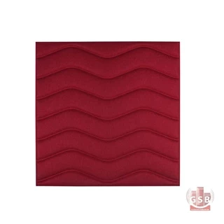 عایق نمدی وول پنل مدل موجی 60×60