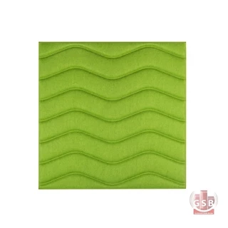 عایق نمدی وول پنل مدل موجی 60×60