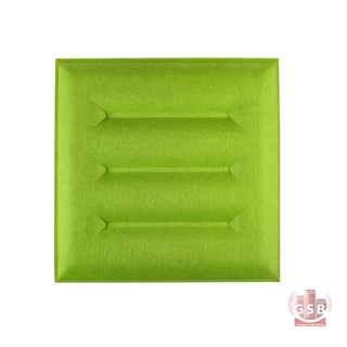 عایق نمدی وول پنل مدل مربع سه خط 60×60