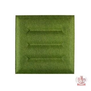 عایق نمدی وول پنل مدل مربع سه خط 60×60