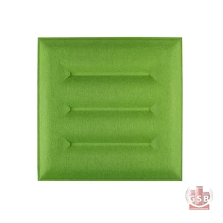 عایق نمدی وول پنل مدل مربع سه خط 60×60