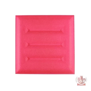 عایق نمدی وول پنل مدل مربع سه خط 60×60
