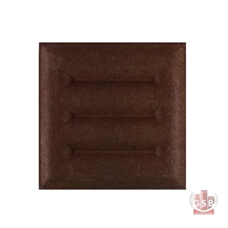 عایق نمدی وول پنل مدل مربع سه خط 60×60