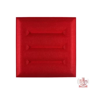 عایق نمدی وول پنل مدل مربع سه خط 60×60