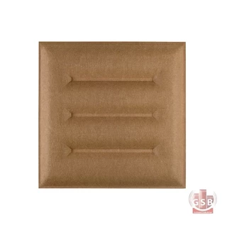 عایق نمدی وول پنل مدل مربع سه خط 60×60