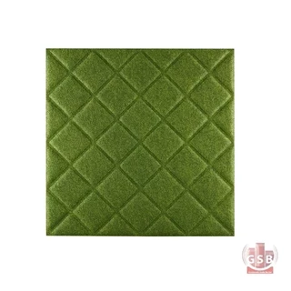 عایق نمدی وول پنل مدل مربع دوبل 60×60