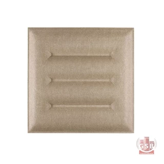 عایق نمدی وول پنل مدل مربع سه خط 60×60