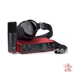 پک استودیو فکوسرایت Focusrite Scarlett 2i2 Studio 4th Gen