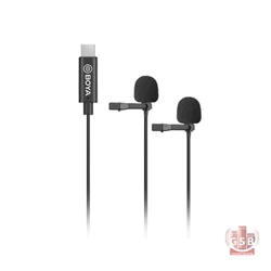 میکروفن دوکاناله موبایل بویا Boya BY-M3D Type-C